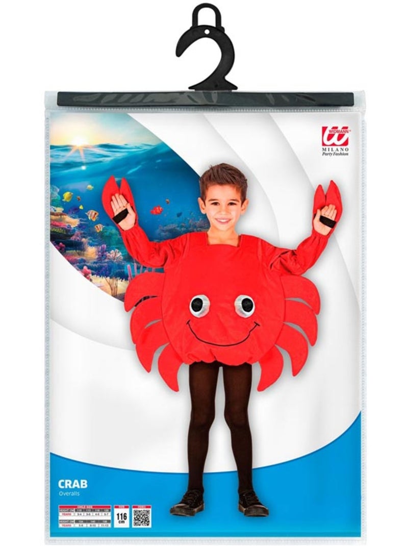Costume da granchio felice Multicolore - Kiabi