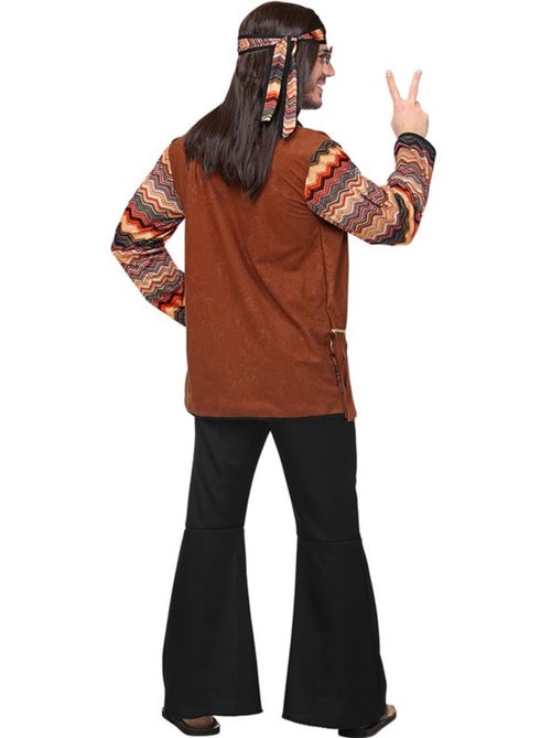 Costume da hippie a strisce colorate - Kiabi