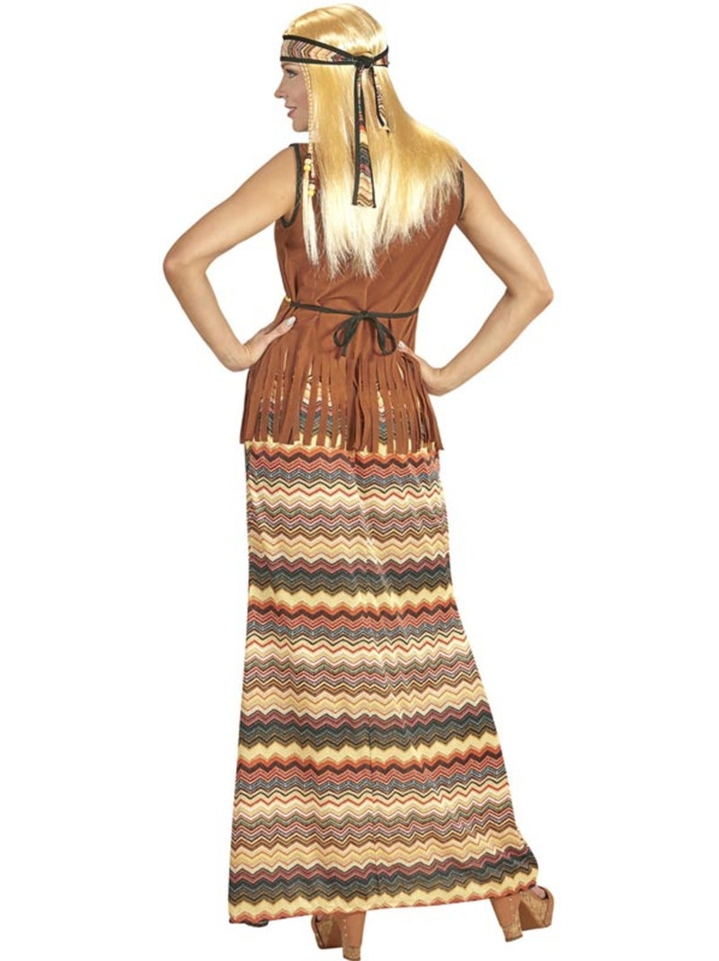 Costume da hippie a strisce colorate Multicolore - Kiabi