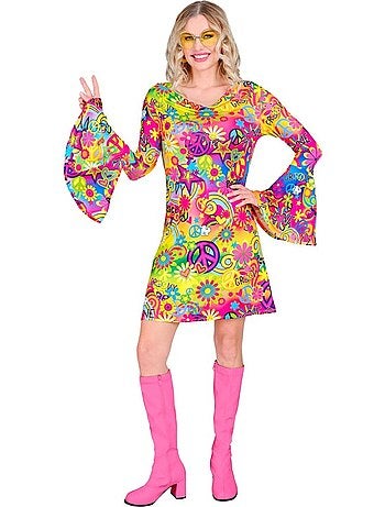 Costume da hippie anni '60 Pace e amore