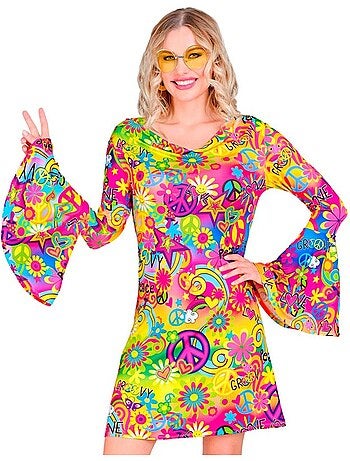 Costume da hippie anni '60 Pace e amore