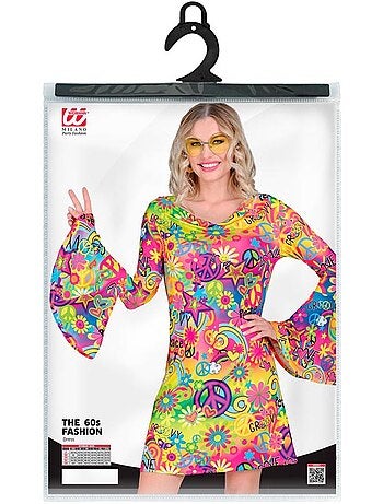 Costume da hippie anni '60 Pace e amore
