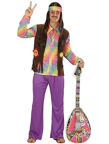 Costume da hippie arcobaleno
