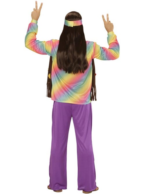 Costume da hippie arcobaleno - Kiabi