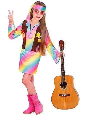 Costume da hippie arcobaleno
