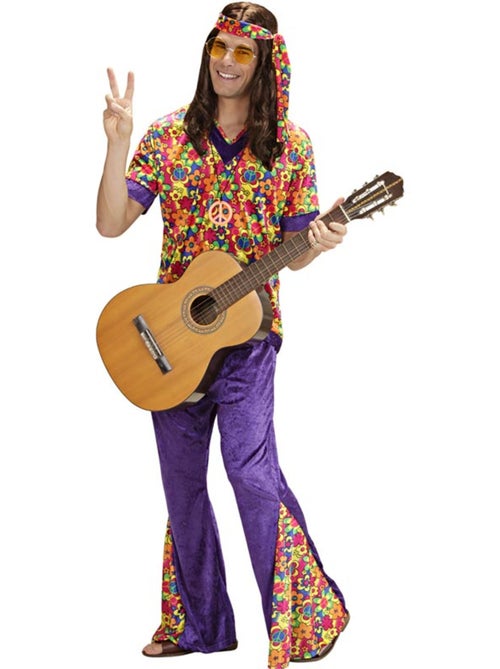 Costume da hippie con campanellino di velluto - Kiabi