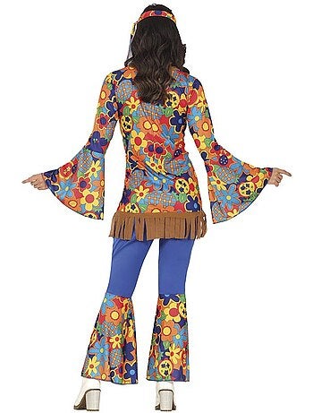 Costume da hippie con fiori