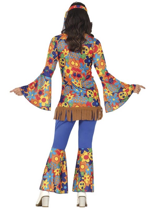 Costume da hippie con fiori - Kiabi