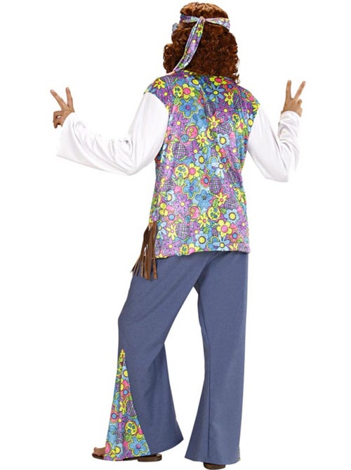 Costume da hippie con gilet - Kiabi