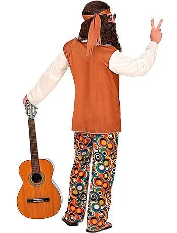 Costume da hippie con lunghe frange