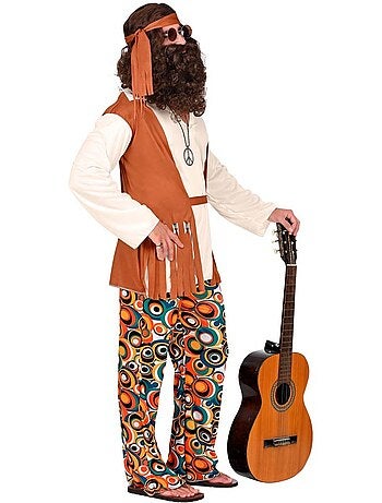 Costume da hippie con lunghe frange