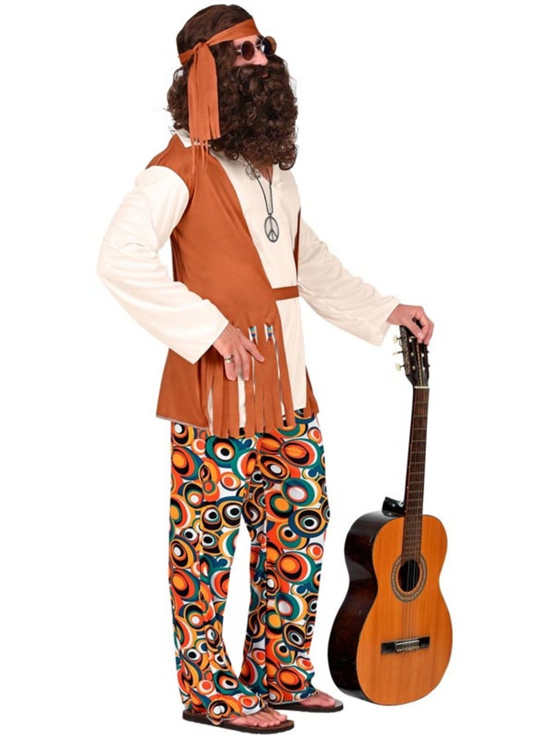 Costume da hippie con lunghe frange Multicolore - Kiabi