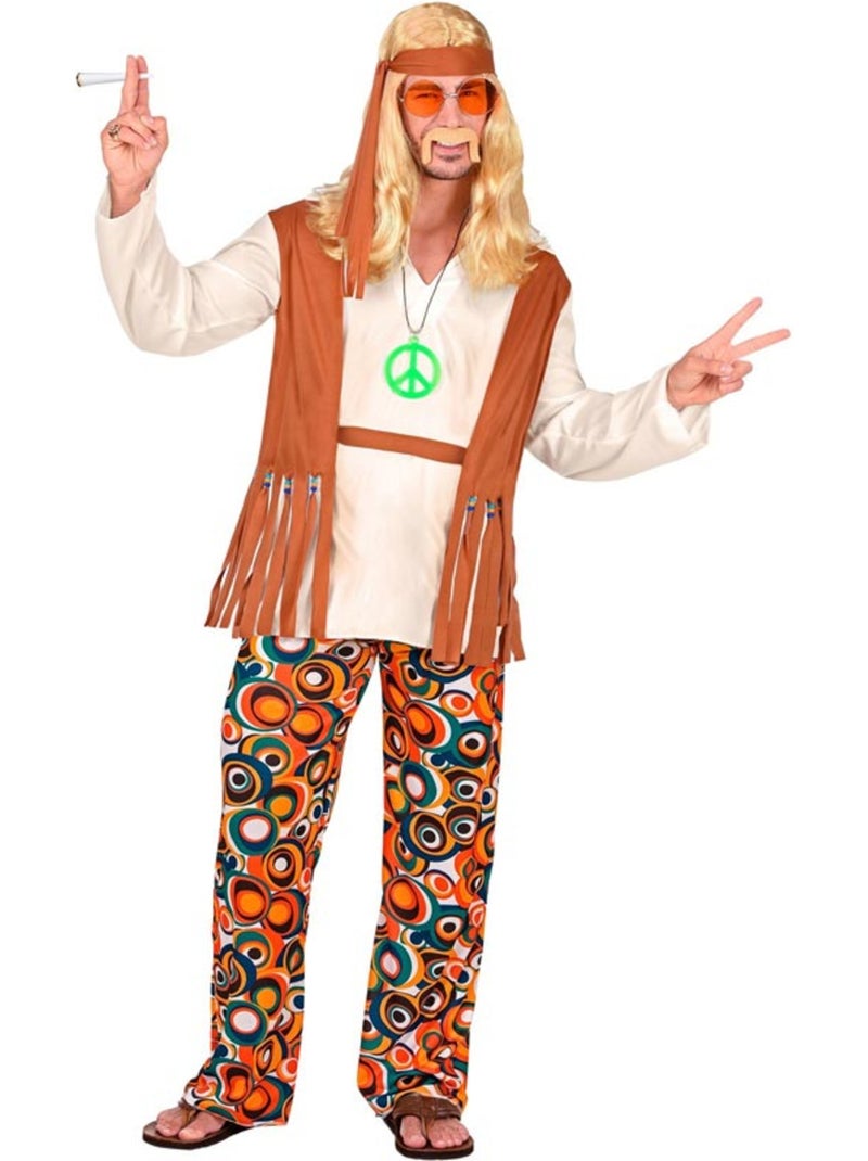 Costume da hippie con lunghe frange Multicolore - Kiabi