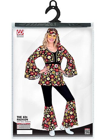 Costume da hippie dark anni '60