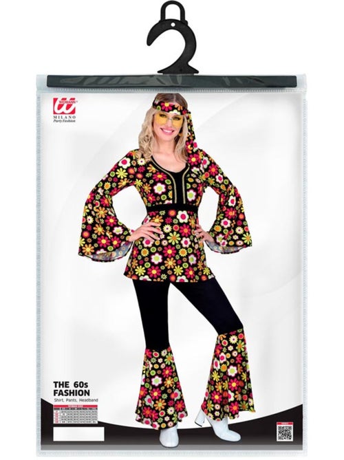 Costume da hippie dark anni '60 - Kiabi