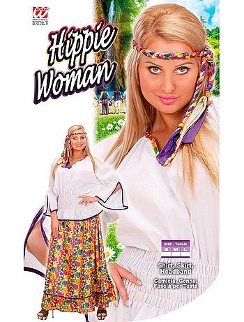 Costume da hippie in velluto