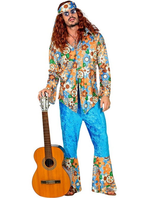 Costume da hippie in velluto - Kiabi