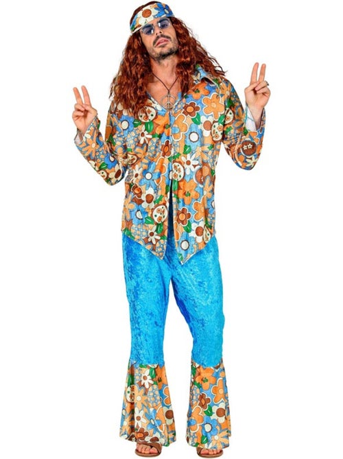 Costume da hippie in velluto - Kiabi