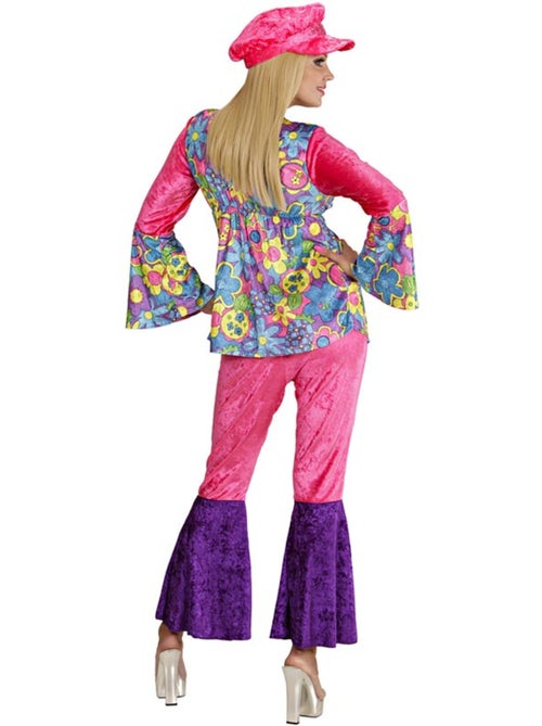Costume da hippie in velluto - Kiabi
