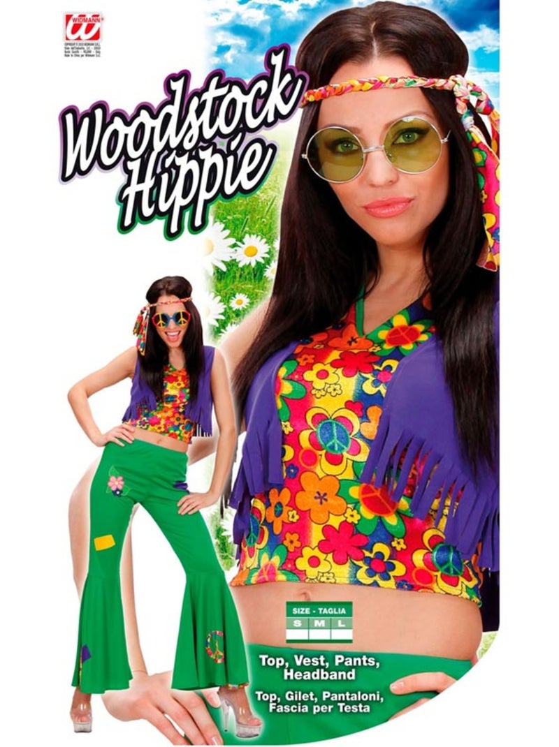 Costume da hippie Multicolore - Kiabi