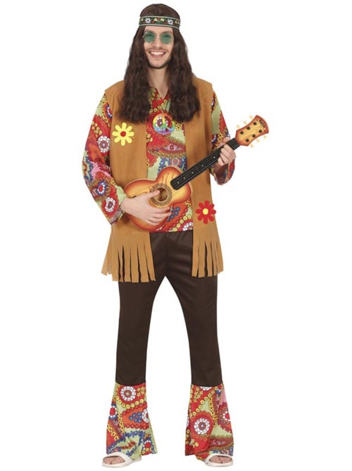 Costume da hippie Pace Amore - Kiabi