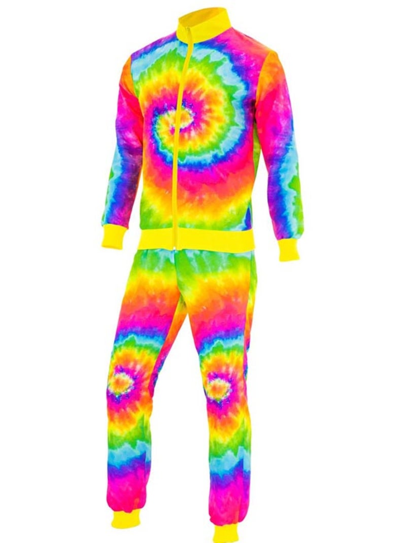Costume da hippie psichedelico fluorescente Multicolore - Kiabi