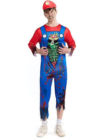 Costume da idraulico zombie