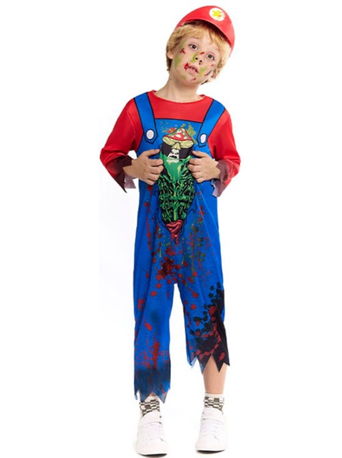 Costume da idraulico zombie - Kiabi