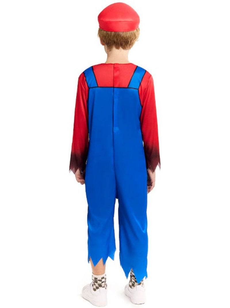 Costume da idraulico zombie Multicolore - Kiabi