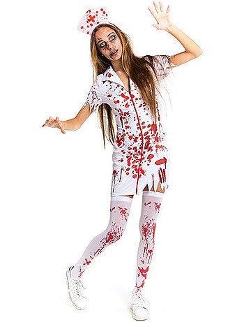 Costume da infermiera insanguinata