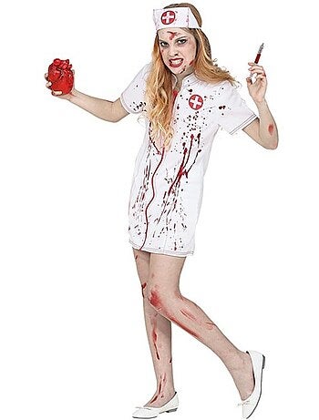 Costume da infermiera zombie