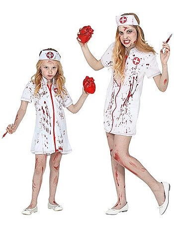 Costume da infermiera zombie