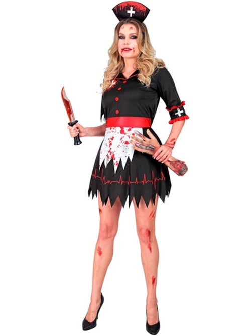 Costume da infermiera zombie - Kiabi