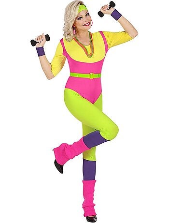 Costume da istruttrice di aerobica anni '80