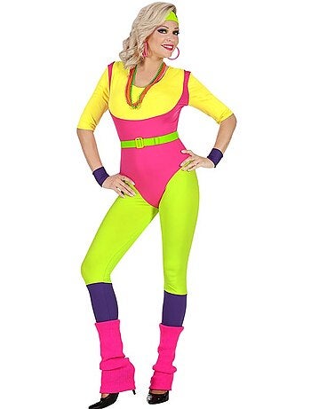 Costume da istruttrice di aerobica anni '80