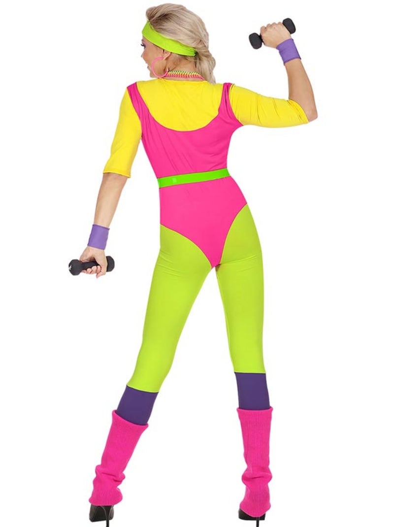 Costume da istruttrice di aerobica anni '80 Multicolore - Kiabi