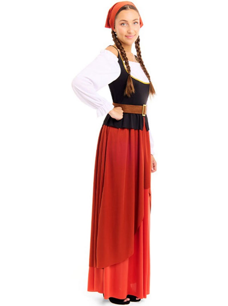 Costume da locandiere medievale Multicolore - Kiabi
