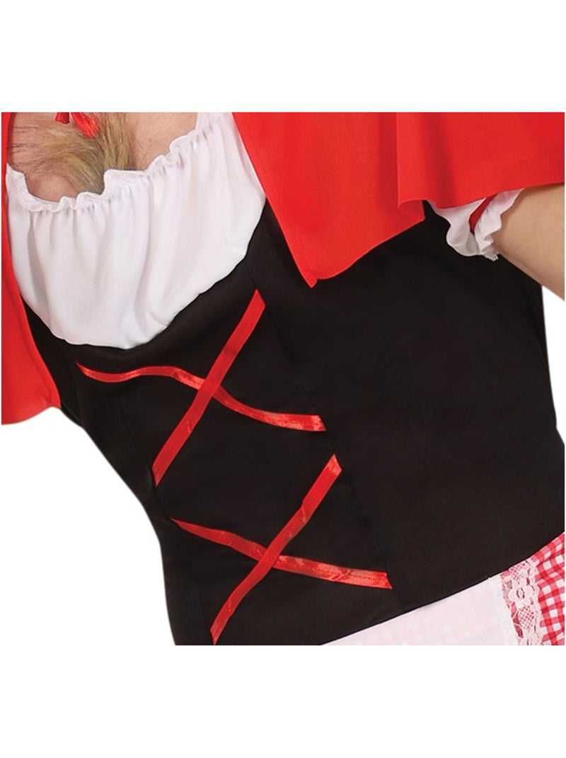 Costume da lupo di Cappuccetto Rosso Multicolore - Kiabi