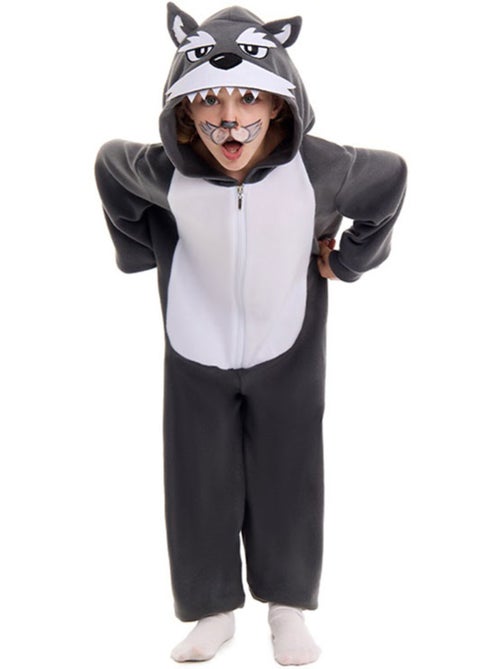 Costume da lupo grigio - Kiabi