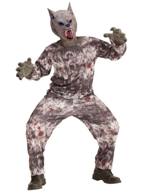 Costume da lupo mannaro con maschera - Kiabi