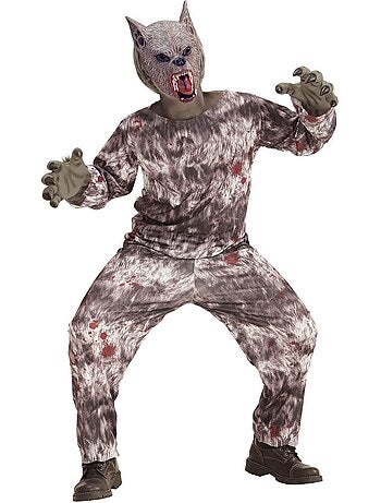 Costume da lupo mannaro con maschera