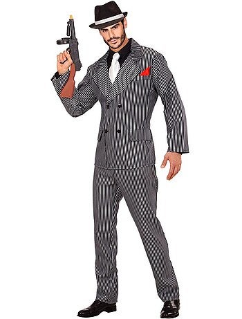Costume da mafioso in abito elegante