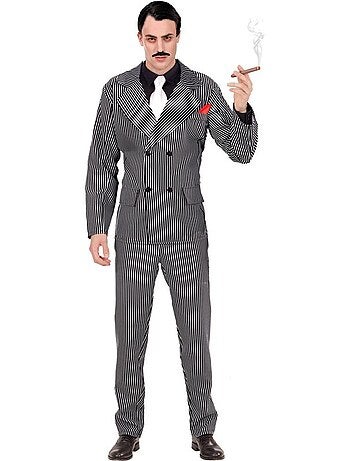 Costume da mafioso in abito elegante