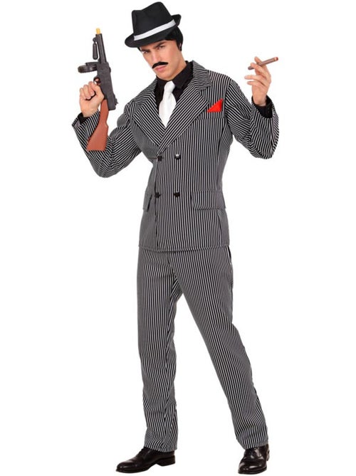 Costume da mafioso in abito elegante - Kiabi