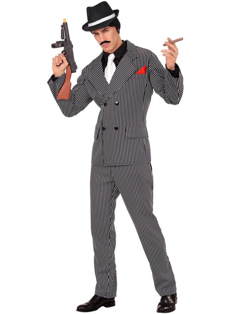 Costume da mafioso in abito elegante Multicolore - Kiabi