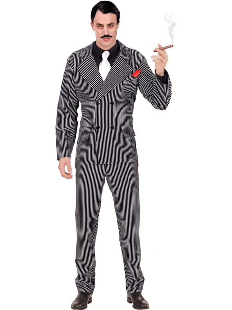 Costume da mafioso in abito elegante Multicolore - Kiabi