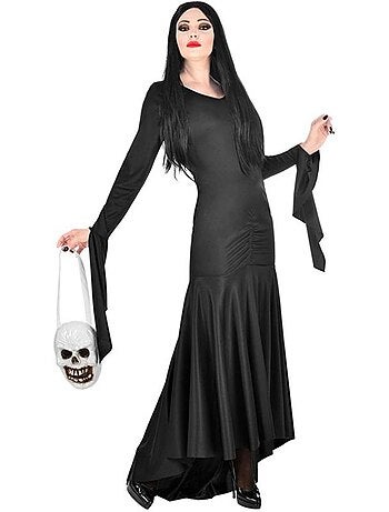 Costume da mamma spettrale con borsa a forma di teschio
