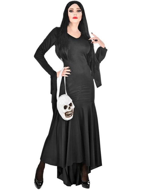 Costume da mamma spettrale con borsa a forma di teschio - Kiabi