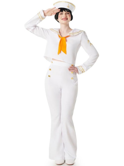 Costume da marinaia con pantaloni da donna - Kiabi