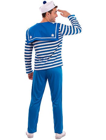 Costume da marinaio a righe da uomo